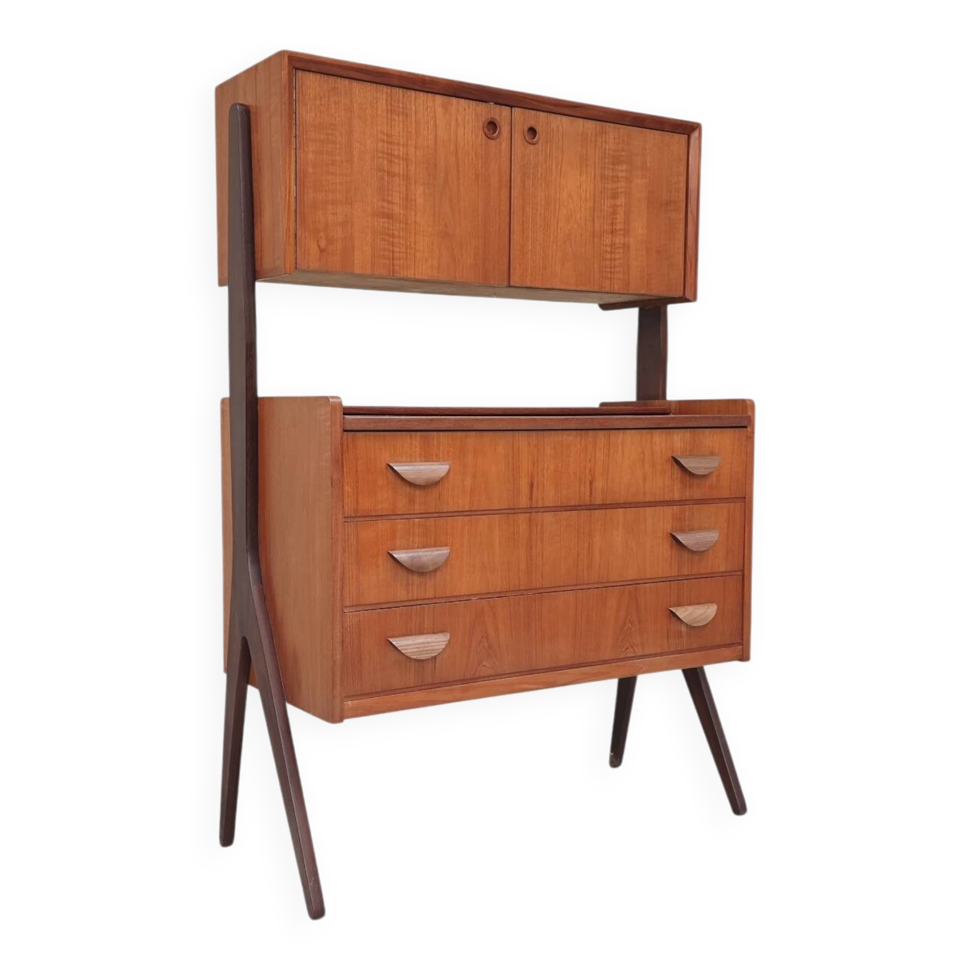 Coiffeuse/Bureau par Poul Volther pour Orum,  Samcom Danemark
