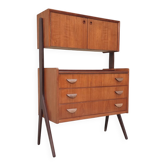 Coiffeuse/Bureau par Poul Volther pour Orum,  Samcom Danemark