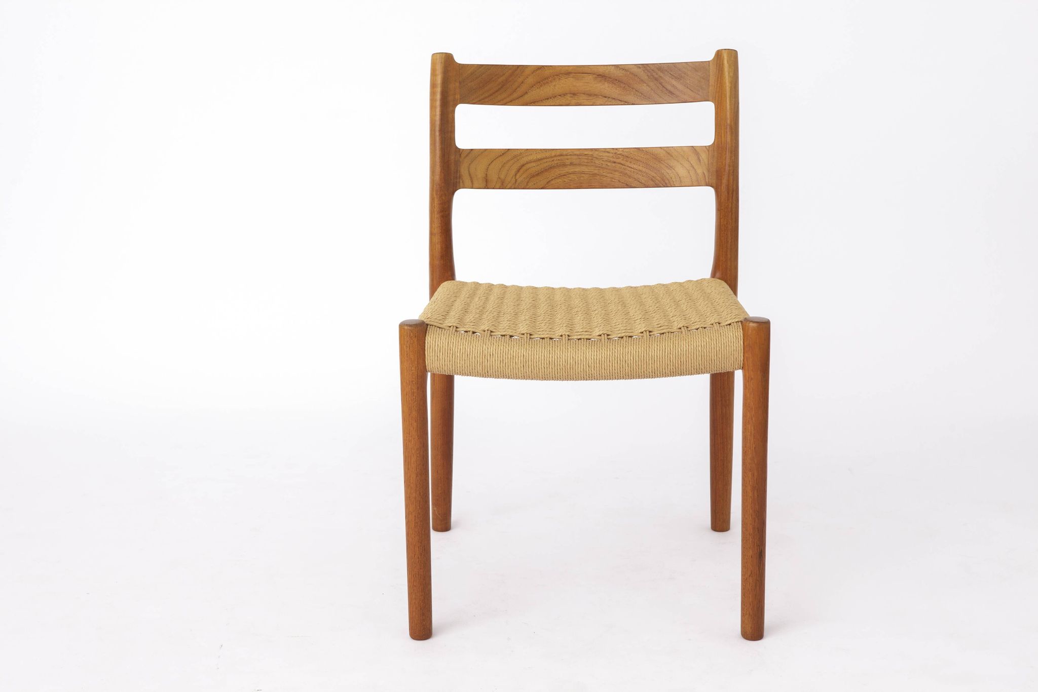 Niels Otto Møller Model 84 Chair | 1 of 8 Available | Danish Teak, 1970s