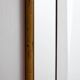 Metal and brass framed mirror