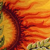 Tapisserie murale "Solstice" en laine fait main Steiner Frères