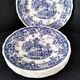 5 assiettes plates Lunéville Tradition spécial grand feu