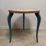 Painted art deco pedestal table
