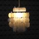 Mother-of-pearl chandelier 70s.
