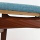 Set of 4 reupholstered Danish teak chairs, 1960s