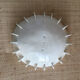 Glazed ceramic plate