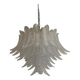 Murano Glass Chandelier With Clear Palm Italian Handmade Kromo