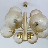 Large Vintage Bubble Glass Pendant Light