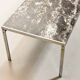 Kho Liangh Black Marble and Brushed Steel Coffee Table by Artifort 1960s