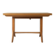 Unique dining/coffee table by Wilhelm Renz, 1950s, walnut, adjustable height