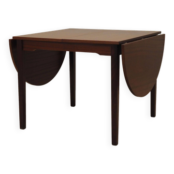 Mahogany table, Danish design, 1970s, production: Denmark