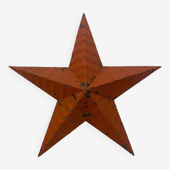 Étoile amish rouge 56cm