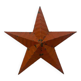 Red amish star 56cm