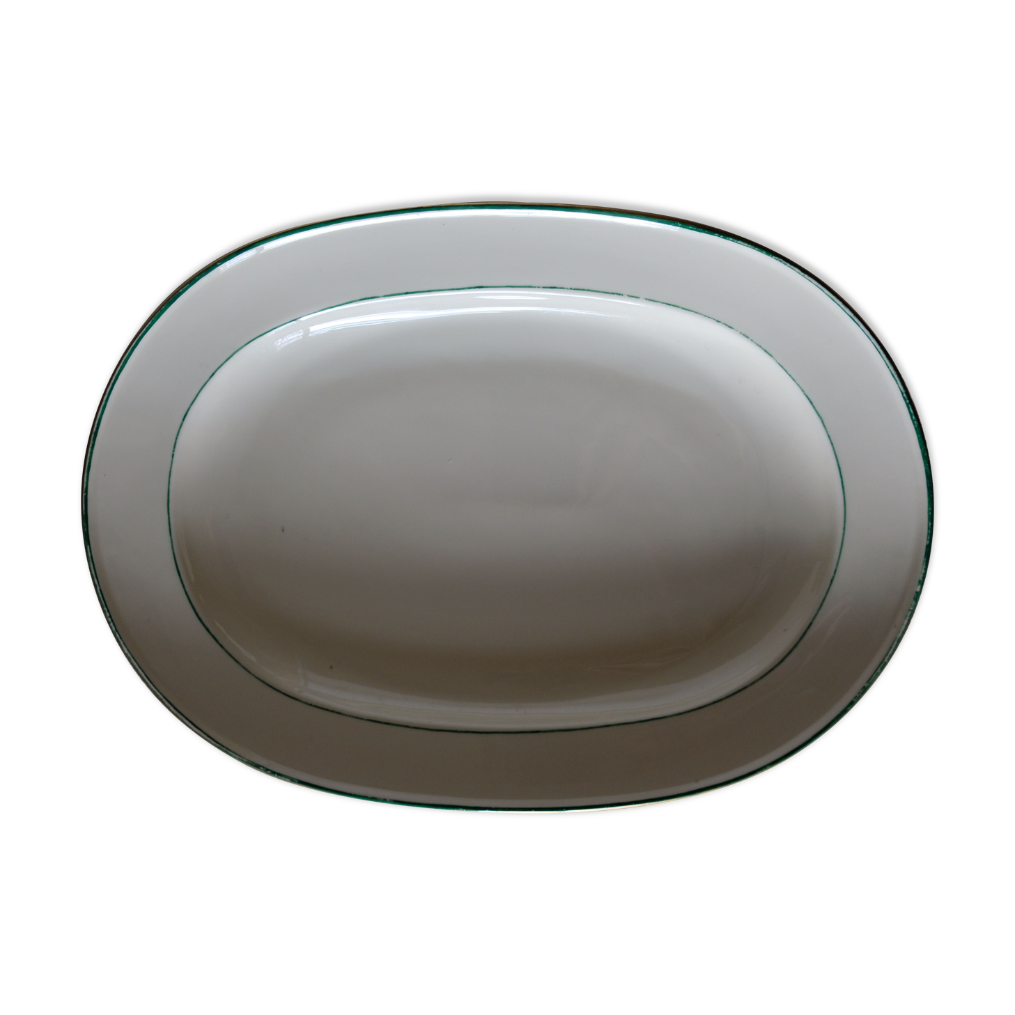 Service dish of the hotel "Grand Hotel Nationale" Lucerne Switzerland of the Buchecker & C manufacture