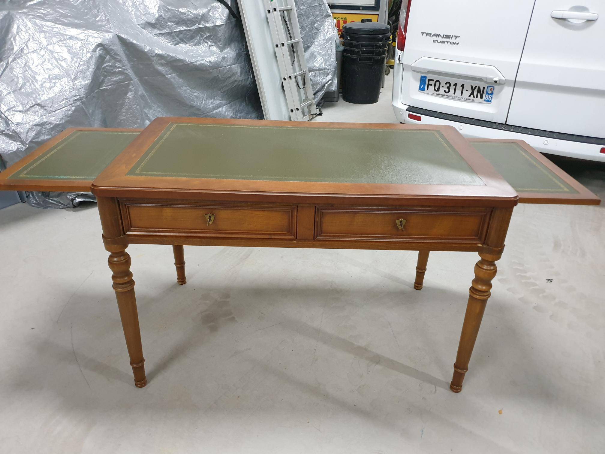 Birk desk and grange brand armchair