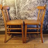 Pair of bistro chairs 1950