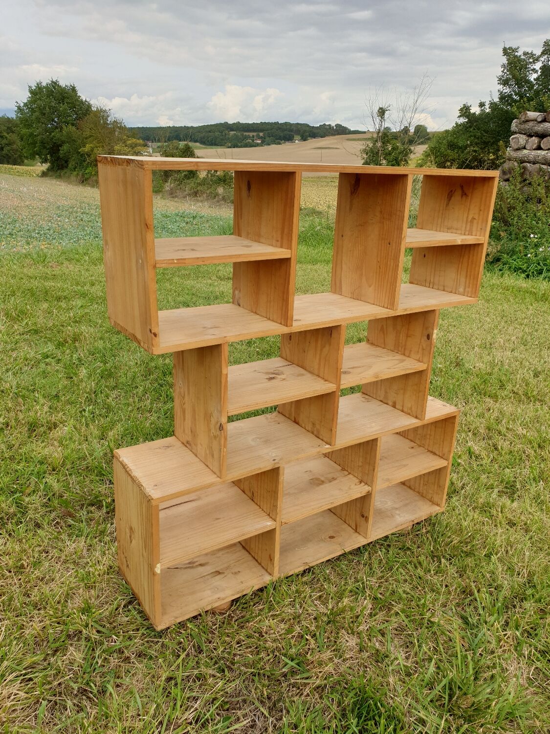 Claustra old piece of furniture workshop lockers