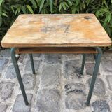 Table d'écolier vintage