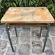 Vintage school table