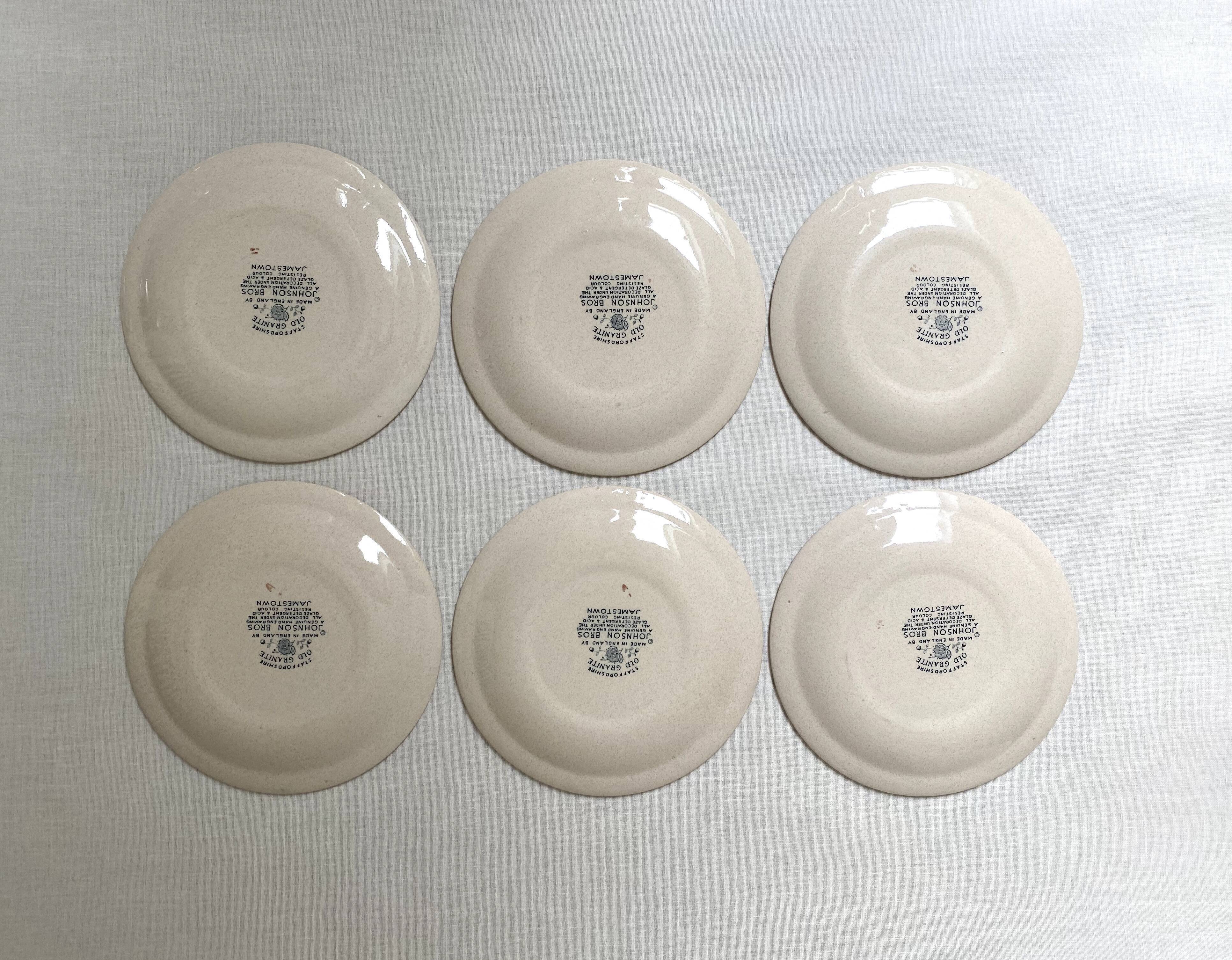 English plates Johnson Bros