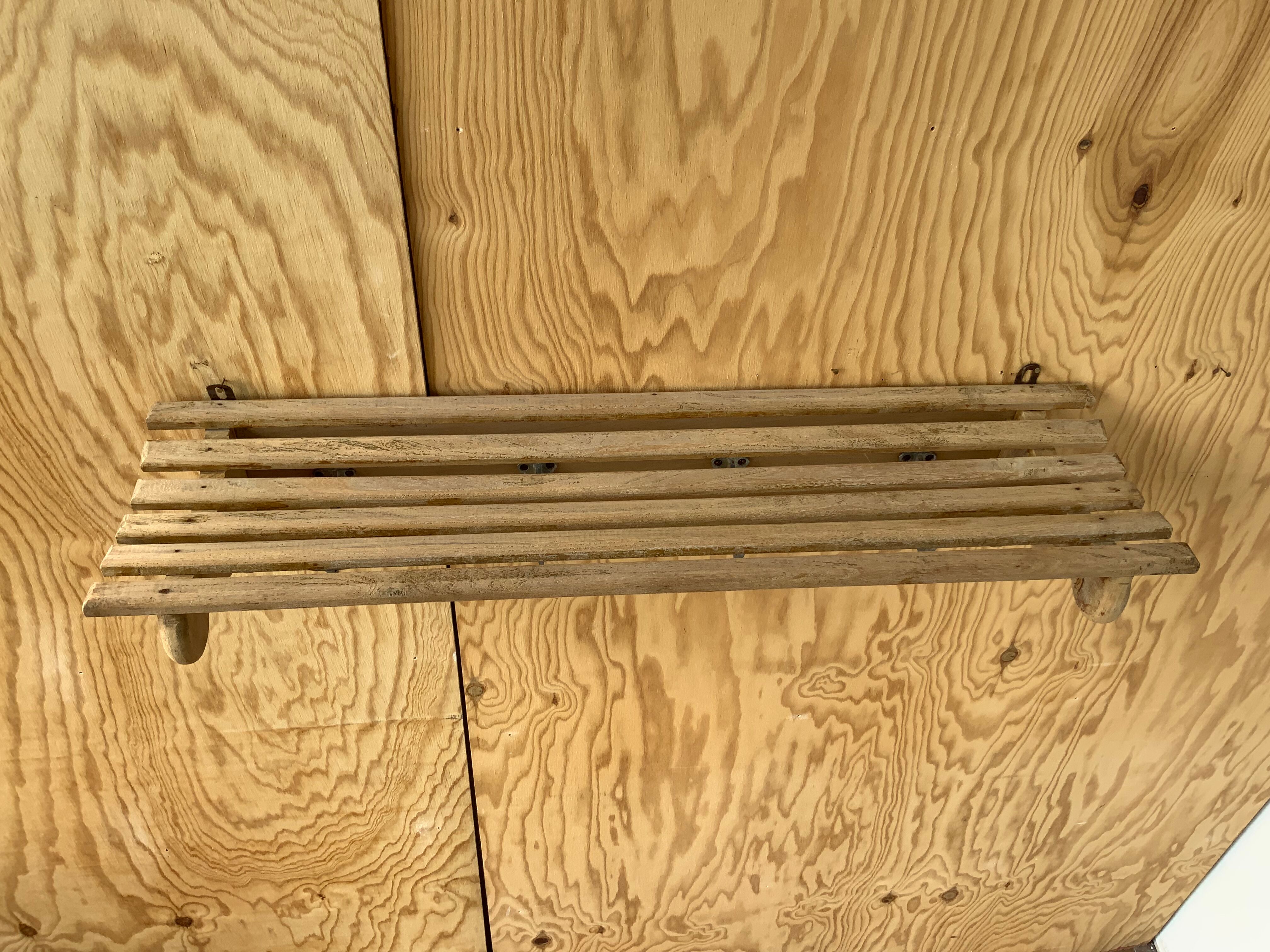 Wall coat rack
