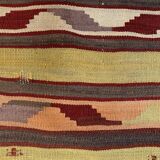 Old Turkish narrow Kilim Runner 270x53 cm shabby chic, vintage kelim