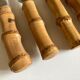 Set de 6 couteaux de table 1960 riviera manche bambou