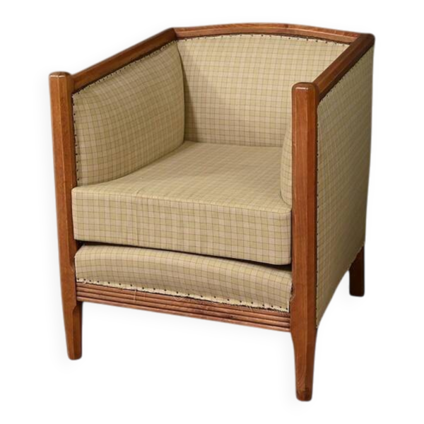 Fauteuil en Hêtre, Art Déco – 1930