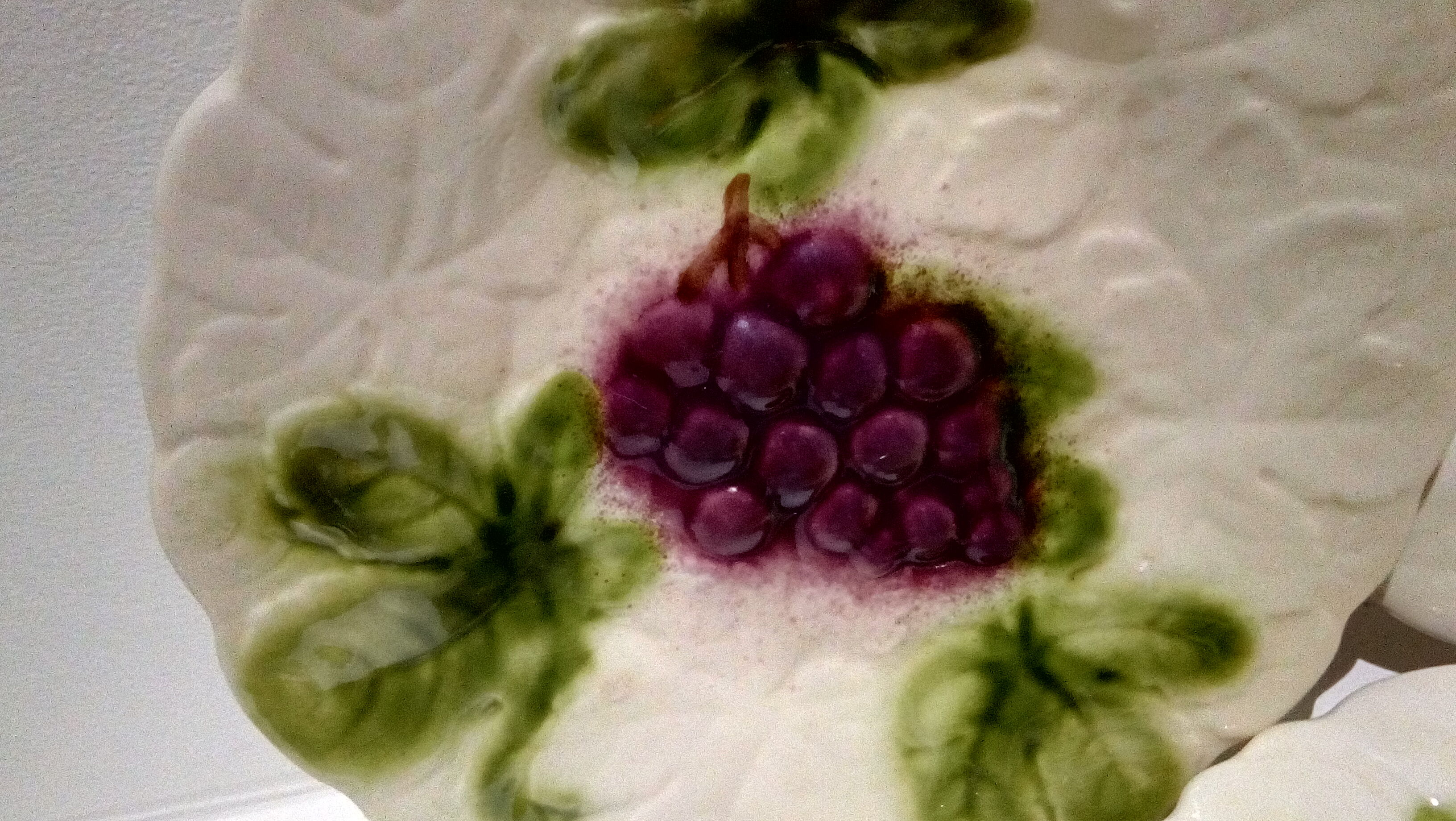 Trio of slurry dessert plates