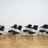 Model VL118 dining chairs by Vermund Larsen for Vermund Larsen A/S, Denmark, 1960s, set of 8