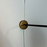 Set of 3 wall lights edited by Parscot France 1950s