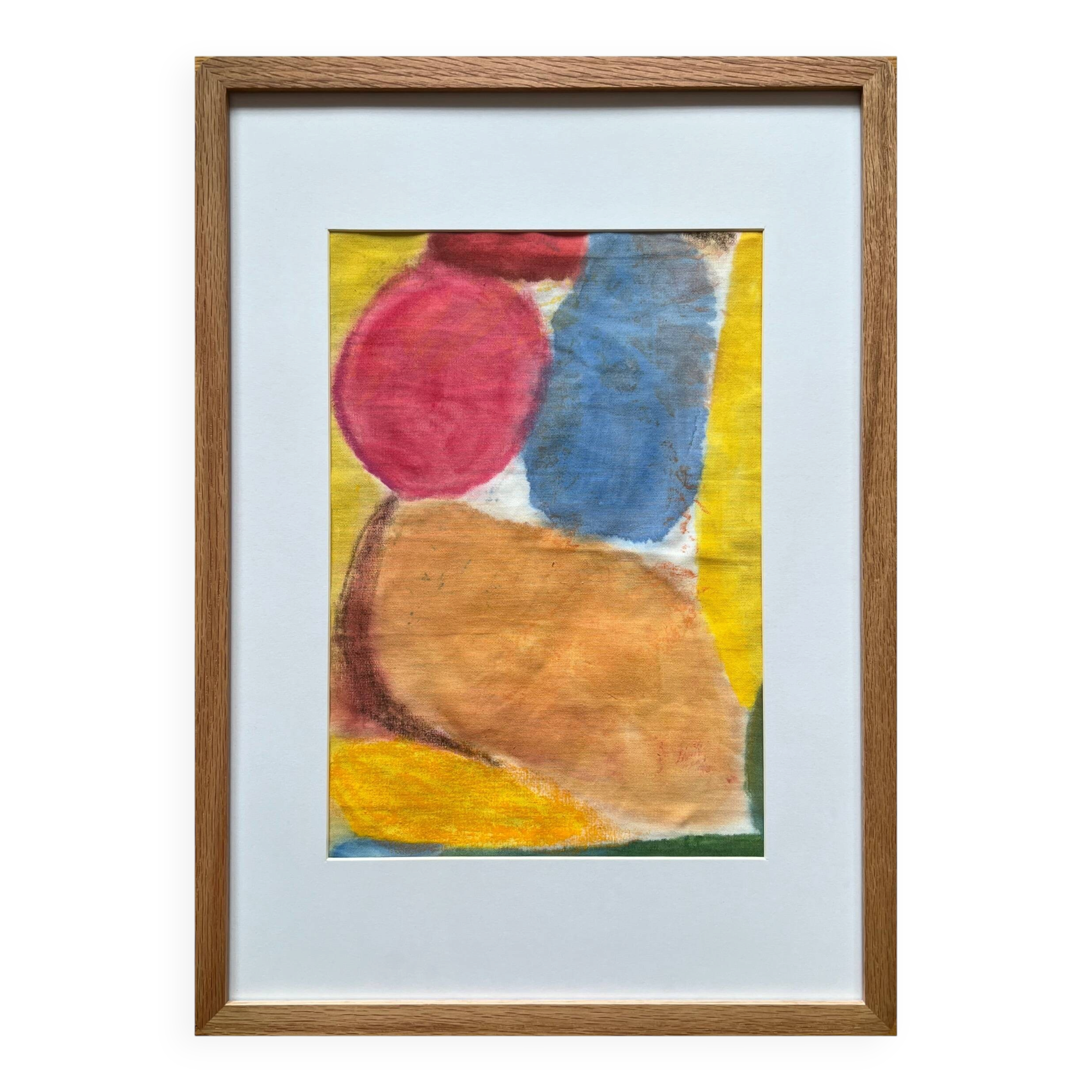 Original painting framed
