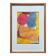 Original painting framed