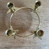 Vintage brass candle holder