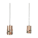 Set of 2 suspensions of the 1970s