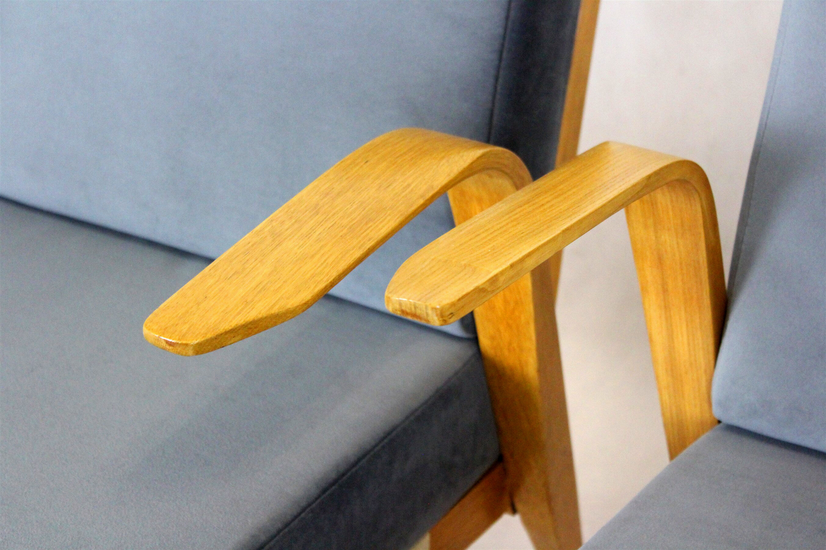 Mid-century bentwood armchairs from drevozpracujici druzstvo, 1962, set of 2