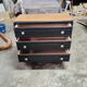 Vintage black chest of drawers