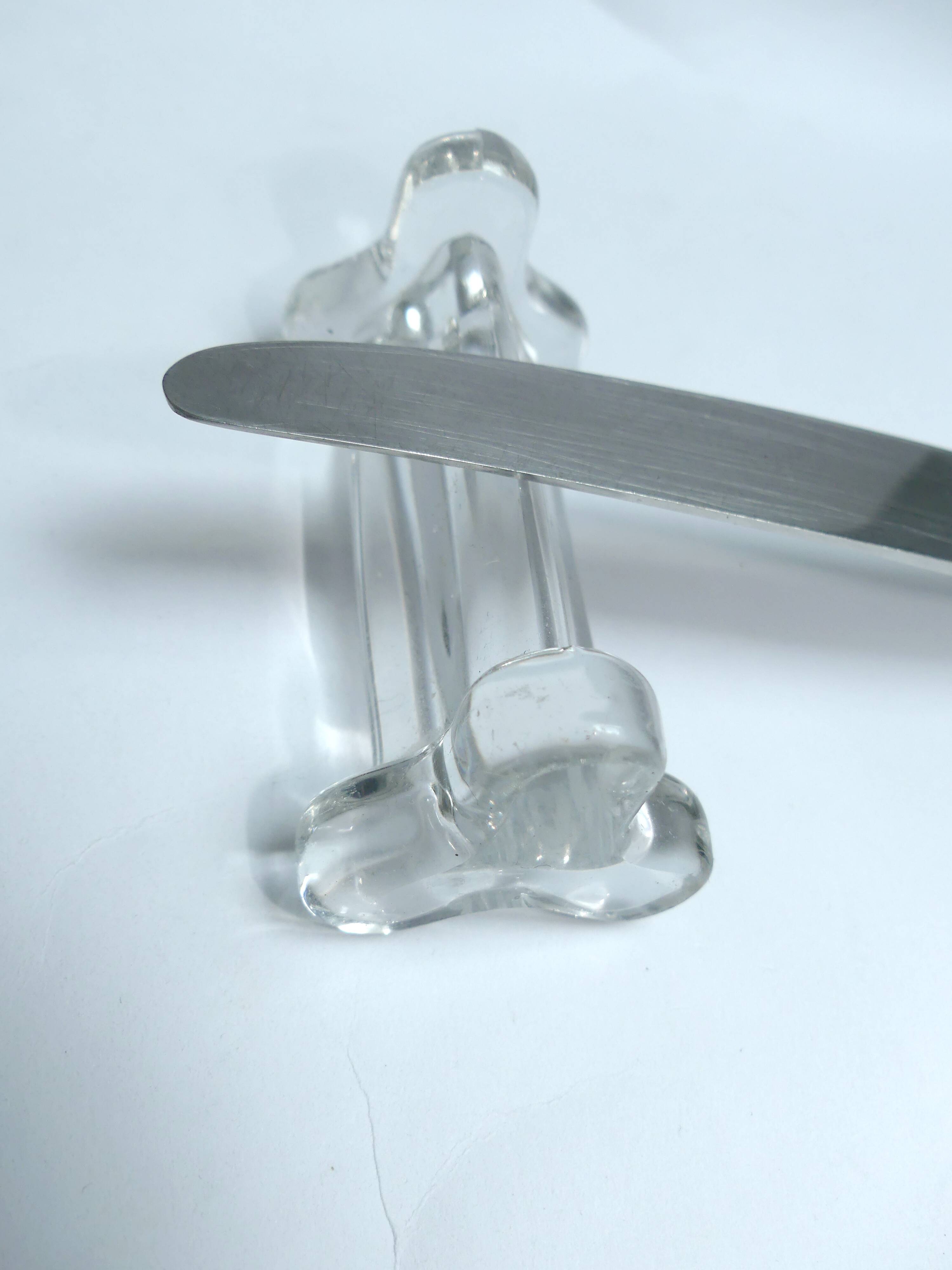 7 glass knife holders