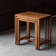 Set of 3 nesting tables in teak wood, Denmark, 1960’s