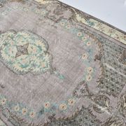 Geometric Tribal Wool Vintage Rug