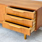 Scandinavian teak row