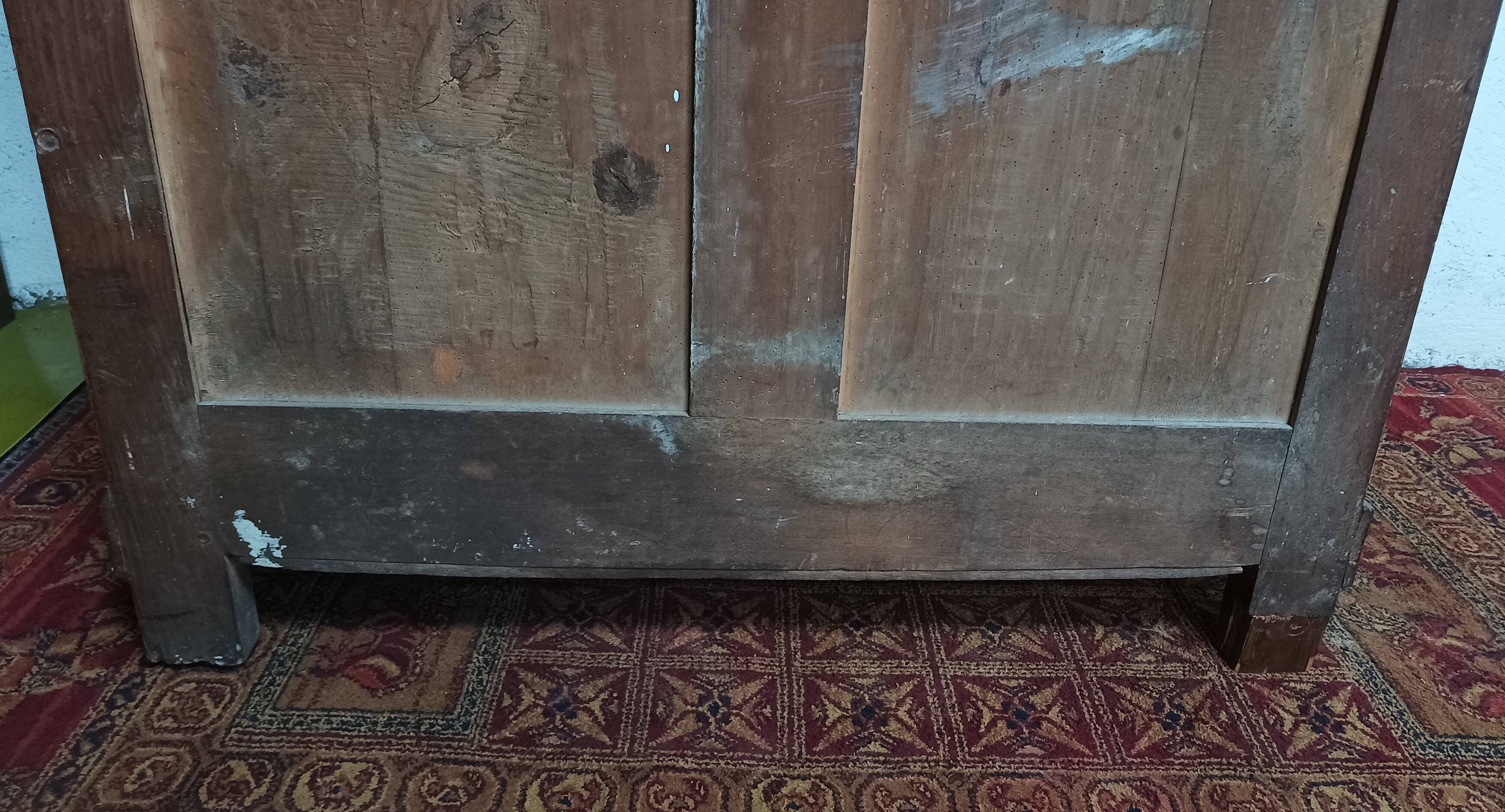 Louis Philippe 1-door oak wardrobe