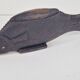 Vintage African Fish Storage Container in Hand-Carved Ebony, 1950s