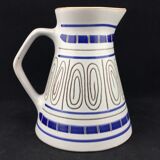 Scandinavian ceramic pitcher