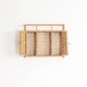 Etagère vintage en rotin