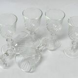 Luminarc liqueur glasses