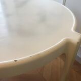Table Marc Berthier round Space age 1970