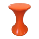 TamTam orange stool by Stamp model registered Made in France
