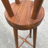 Pair of high vintage stools 1960