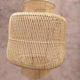 XXL rattan pendant light Natural rattan light